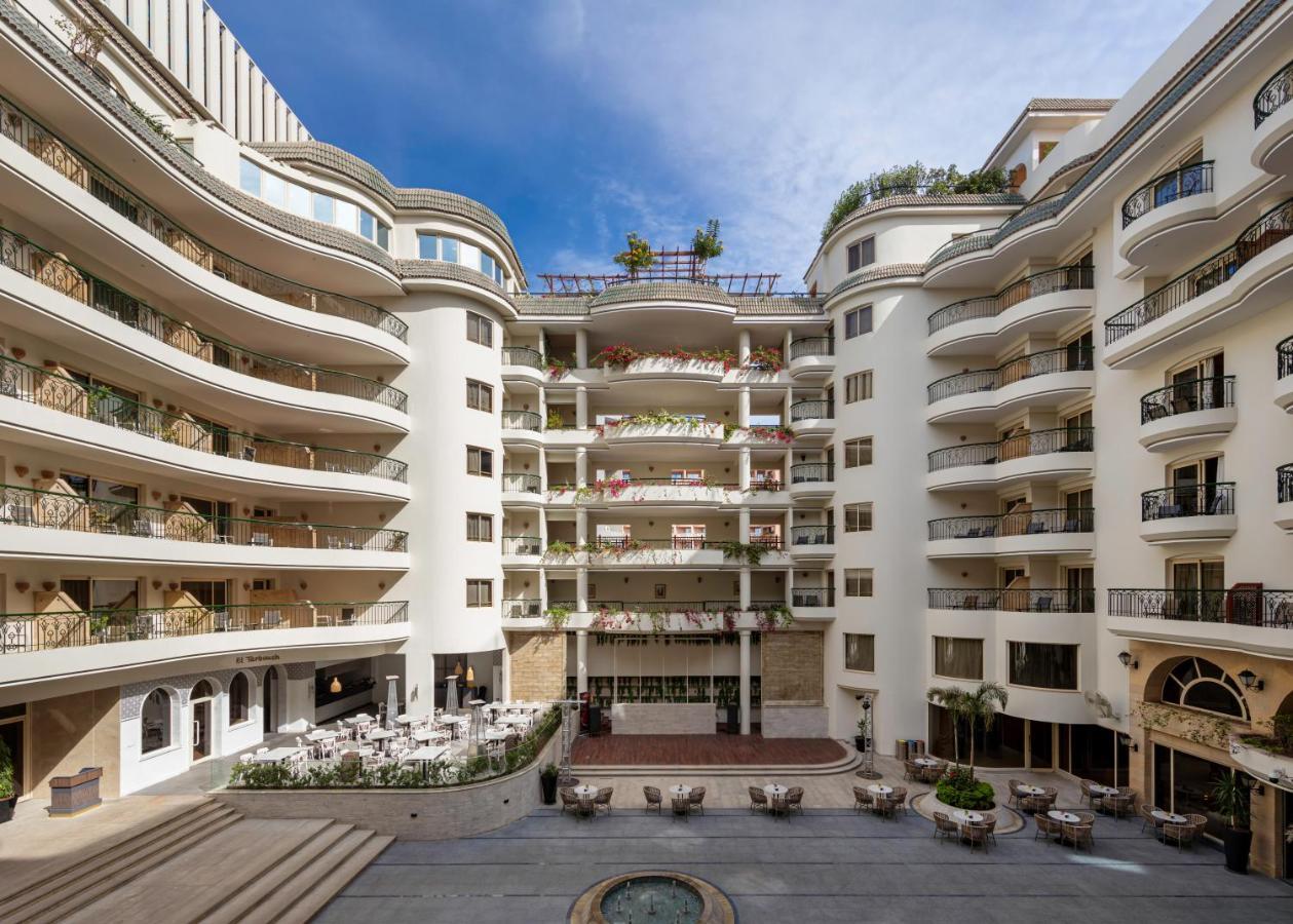 فندق ستيجنبرجر النيل الأقصر المظهر الخارجي الصورة The hotel's courtyard